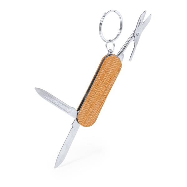 Narzędzie wielofunkcyjne, scyzoryk, 3 funkcje, brelok do kluczy - V2101-17