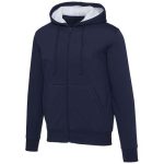 Natron bluza sherpa z kapturem z zamkiem błyskawicznym na całej długości 320 g/m2