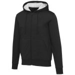 Natron bluza sherpa z kapturem z zamkiem błyskawicznym na całej długości 320 g/m2
