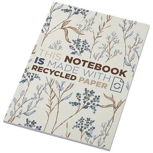 Notatnik A5 Novella Austen Colours z miękką okładką z materiału z recyklingu, 50 kartek