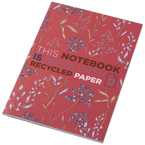 Notatnik A5 Novella Austen Colours z miękką okładką z materiału z recyklingu, 50 kartek