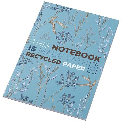 Notatnik A5 Novella Austen Colours z miękką okładką z materiału z recyklingu, 50 kartek