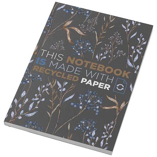 Notatnik A5 Novella Austen Colours z miękkiej okładki z recyklingu, 100 kartek