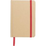 Notatnik A6 z papieru kraftowego z recyklingu - V1164-05