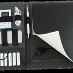 Notatnik z Power Bankiem 89309135 - szary - ciemny