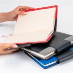 Notes A5 w linie z PU z recyklingu ASUNCION - niebieski