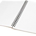 Notes A5 w linie z długopisem z tektury z recyklingu KENTWOOD - brązowy