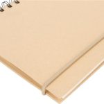 Notes A5 w linie z papieru z recyklingu SILKEBORG - beżowy