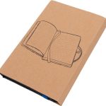 Notes A6 w linie ROSTOCK - pomarańczowy