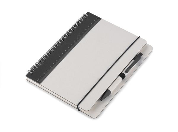Notes z linijką i długopisem REGALI A5