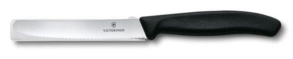 Nóż z ząbkowanym ostrzem SwissClassic Victorinox - różowy