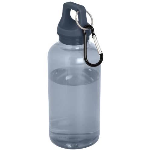 Oregon butelka na wodę o pojemności 400 ml z karabińczykiem wykonana z tworzyw sztucznych pochodzących z recyklingu z certyfi
