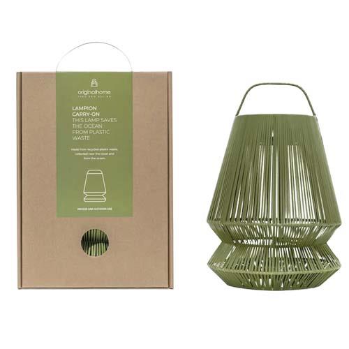 Originalhome Lampion przenośny abażur z recyklingu