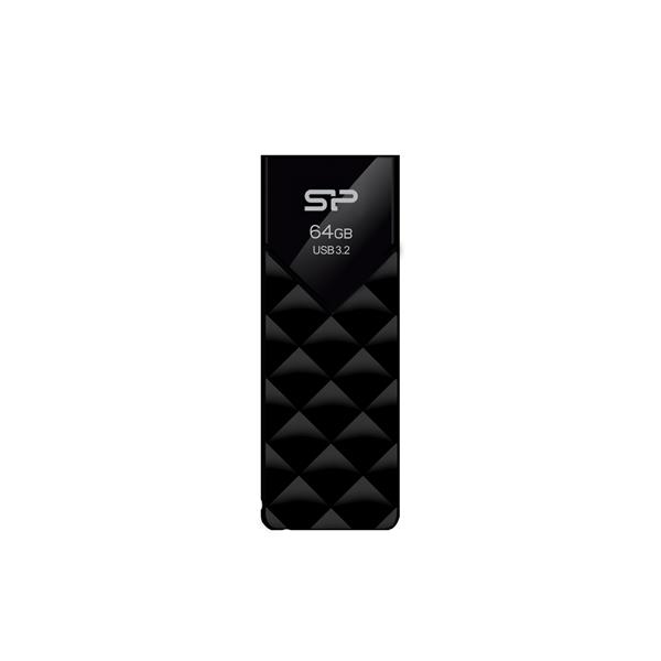 PENDRIVE B03, 64GB 3.0 SILICON POWER - czarny