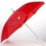 Parasol automatyczny O100 cm LE MANS - czerwony