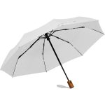 Parasol automatyczny O100 cm rPET IPSWICH - biały