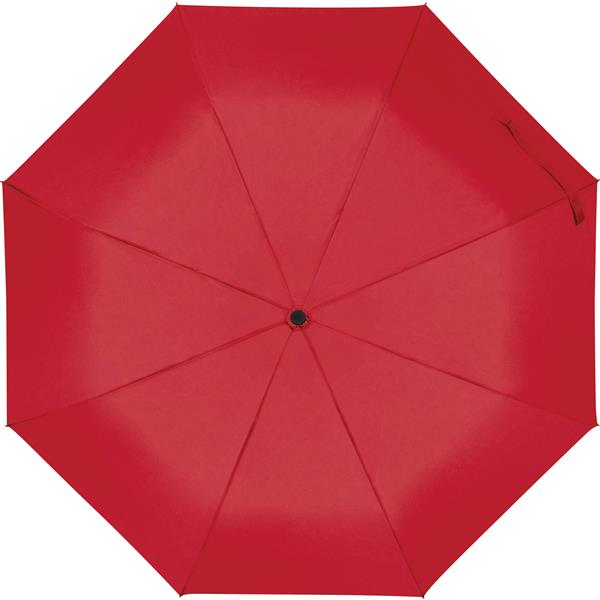 Parasol automatyczny O100 cm rPET IPSWICH - czerwony