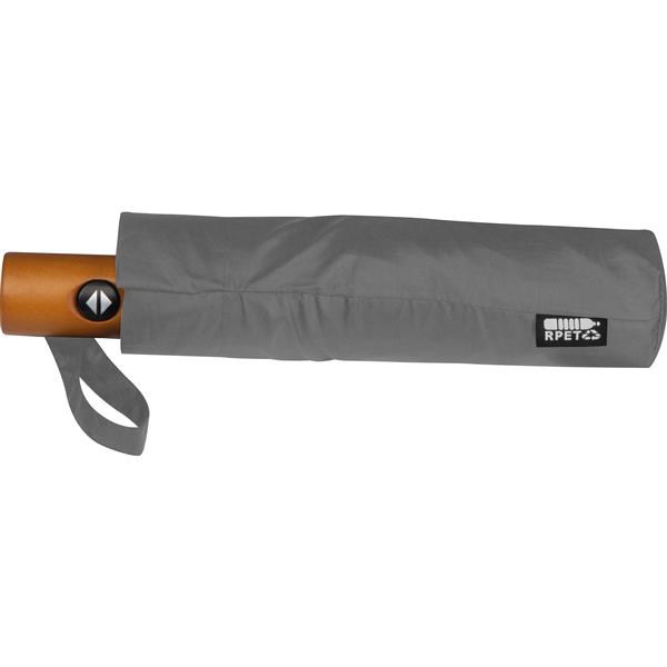 Parasol automatyczny O100 cm rPET IPSWICH - szary