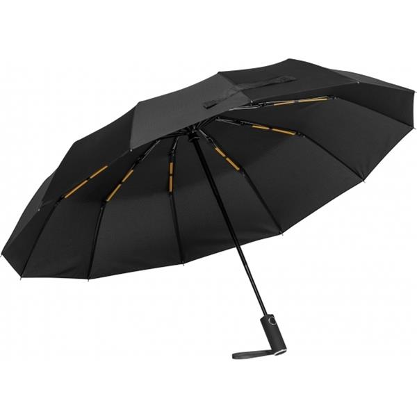 Parasol automatyczny O103 cm OMAHA - czarny