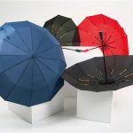 Parasol automatyczny O103 cm OMAHA - granatowy