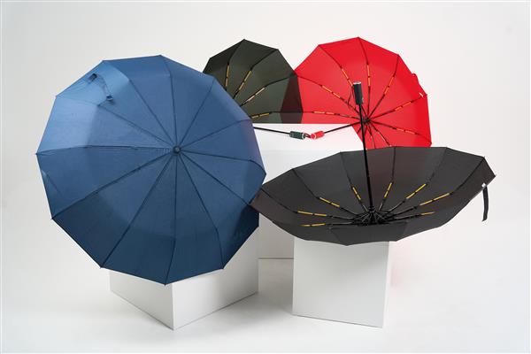 Parasol automatyczny O103 cm OMAHA - granatowy