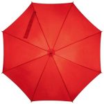 Parasol automatyczny drewniany O105 cm NANCY - czerwony