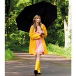 Parasol manualny XL O133 cm HURRICAN - czarny