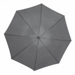 Parasol manualny XL O133 cm HURRICAN - szary