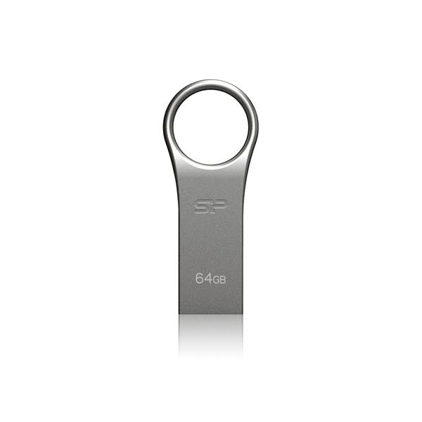 Pendrive F80, 64GB 2.0 Silicon Power - szary