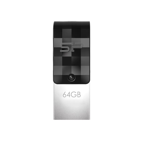 Pendrive Mobile C31, 64GB 3.0 Silicon Power - czarny