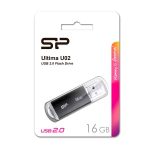 Pendrive Ultima U02, 16GB 2.0 Silicon Power - czarny