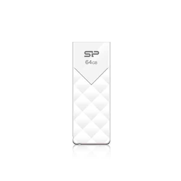 Pendrive Ultima U03, 64GB 2.0 Silicon Power - biały