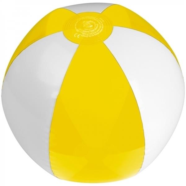 Piłka plażowa O 26cm MONTEPULCIANO - żółty