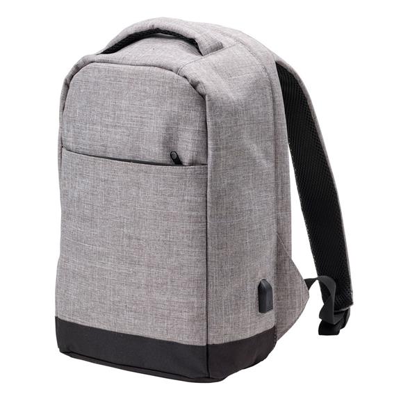 Plecak na laptopa 13", chroniący przed kieszonkowcami - V0610-19