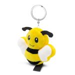 Pluszowa pszczoła RPET, brelok | Miro - HE851-08