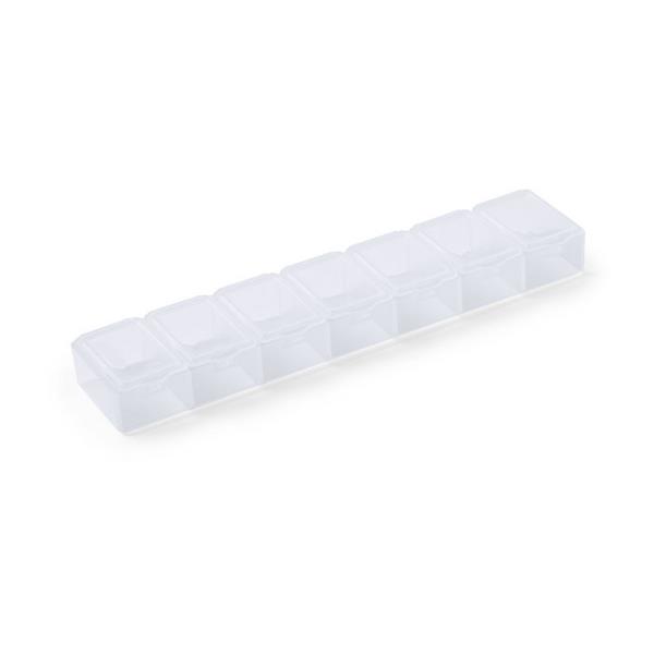 Pojemnik na tabletki z 7 przegrodami | Chuks - V9597-02
