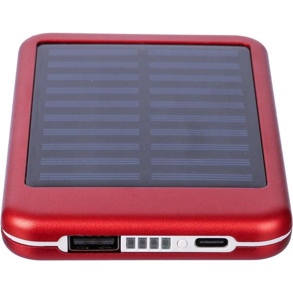 Power bank 4000 mAh z ładowarką słoneczną - VA274-05
