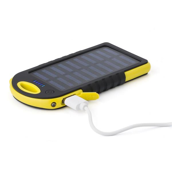 Power bank 4000 mAh z ładowarką słoneczną - VA275-08