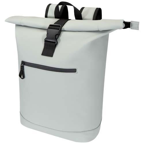 Resi Plus plecak na 15-calowego laptopa o pojemności 18 l z recyklingu, z certyfikatem GRS i zwijaną górną częścią