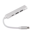 Rozdzielacz HUB USB z kablem typ C - ROSKO