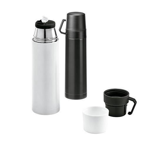 SAFE. Termos ze stali nierdzewnej i PP 490 ml