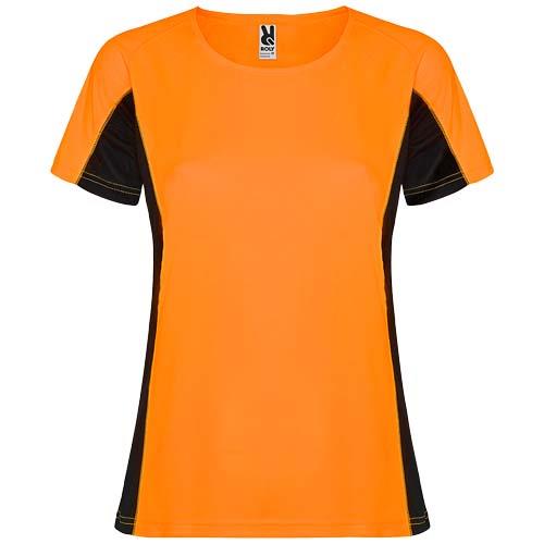 Shanghai sportowa koszulka damska z krótkim rękawem 140 g/m2