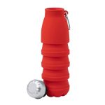 Składana butelka sportowa 550 ml z karabińczykiem - V1311-05