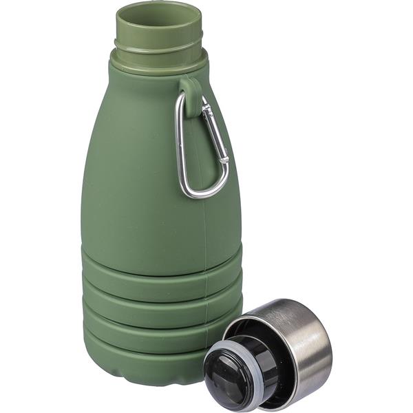 Składana butelka sportowa 550 ml z karabińczykiem - VA459-06