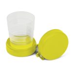 Składany kubek podróżny 220 ml z karabińczykiem - V7618-08
