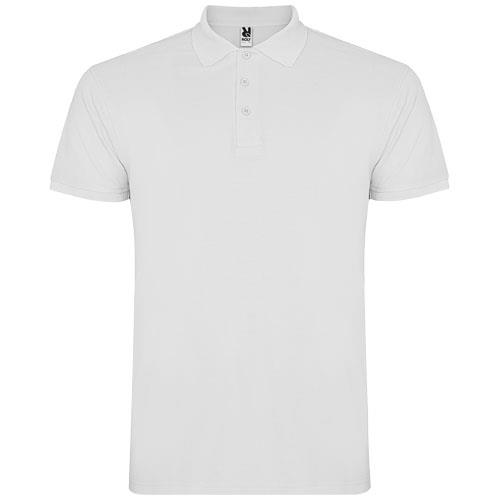 Star koszulka męska polo z krótkim rękawem 200 g/m2