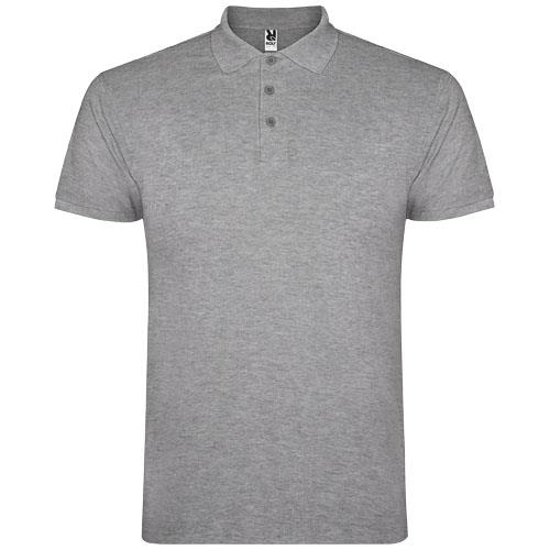 Star koszulka męska polo z krótkim rękawem 200 g/m2