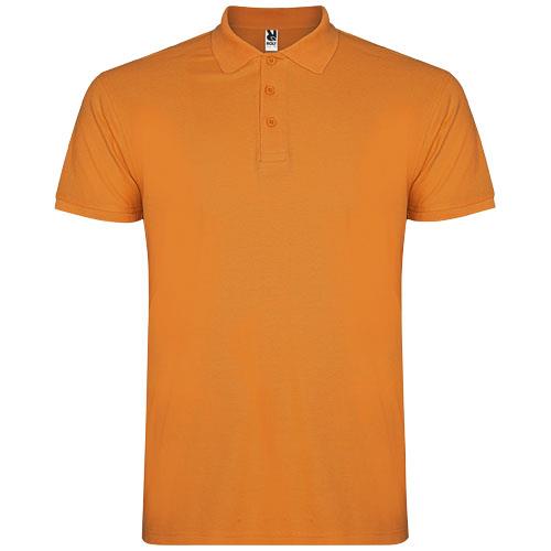 Star koszulka męska polo z krótkim rękawem 200 g/m2