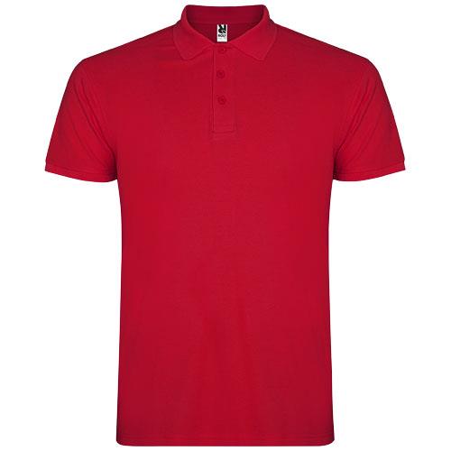 Star koszulka męska polo z krótkim rękawem 200 g/m2