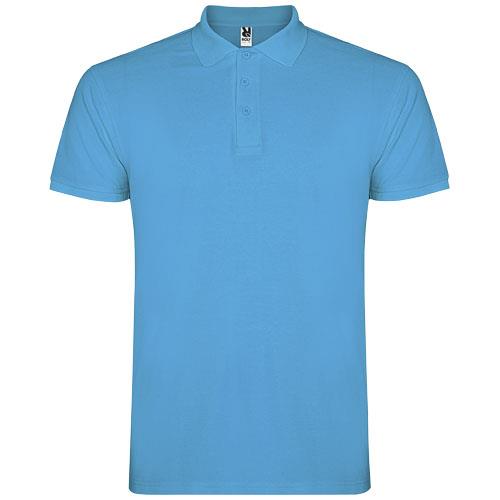 Star koszulka męska polo z krótkim rękawem 200 g/m2